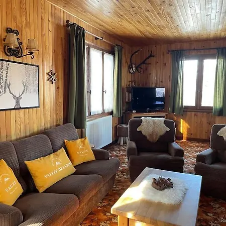 Sirolane, Chalet Au Bord Des Pistes Au Sauze